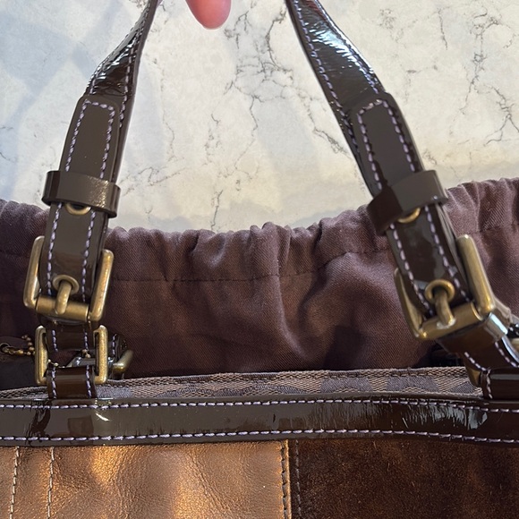 Coach Patchwork Handbag - Picture 7 of 8